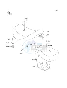 VN 1500 N [VULCAN 1500 CLASSIC FI] (N1-N3) [VULCAN 1500 CLASSIC FI] drawing SEAT