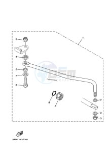 F15CMHS drawing STEERING-ATTACHMENT