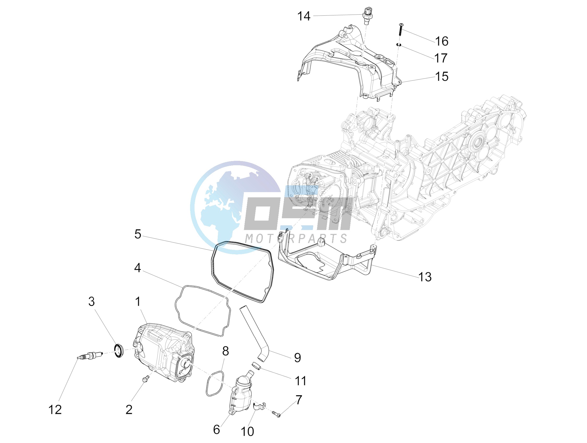 Cylinder head cover