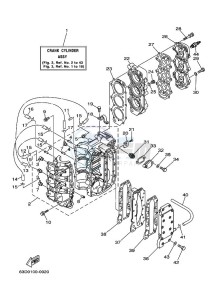 40V drawing CYLINDER--CRANKCASE