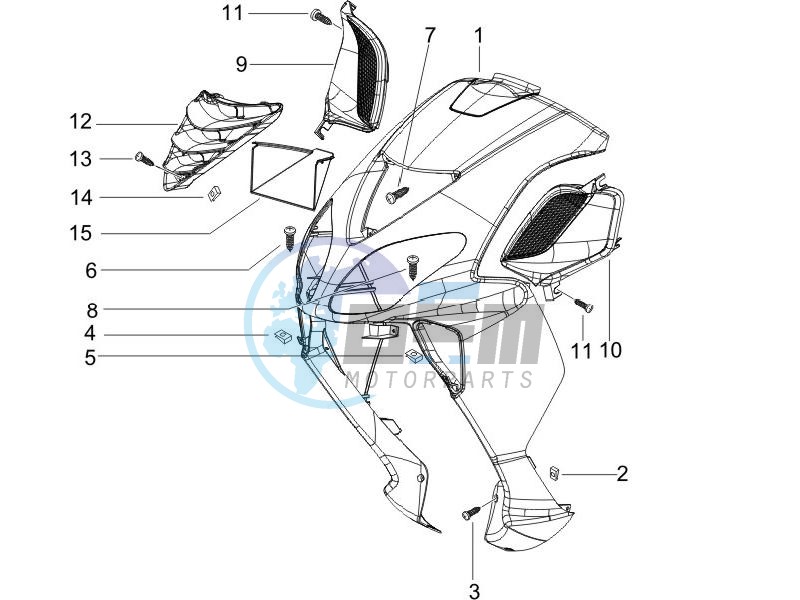 Front shield