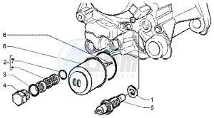 X9 180 Amalfi drawing Oil Filter