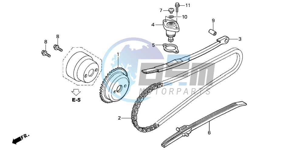 CAM CHAIN/TENSIONER