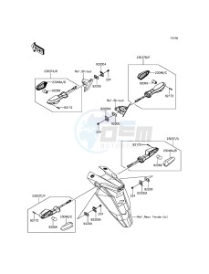 ER-6N ER650EGF XX (EU ME A(FRICA) drawing Turn Signals