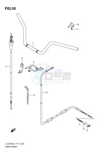 LT-A750X (P17) drawing HANDLE BAR