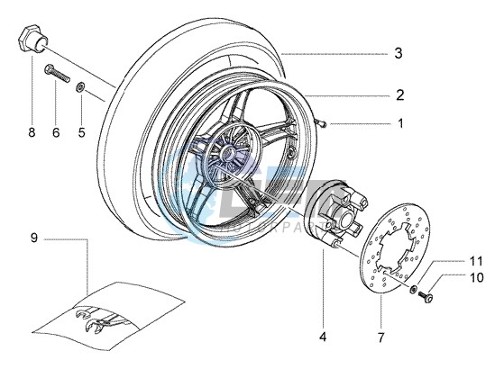 Rear Wheel