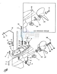 115C drawing PROPELLER-HOUSING-AND-TRANSMISSION-2