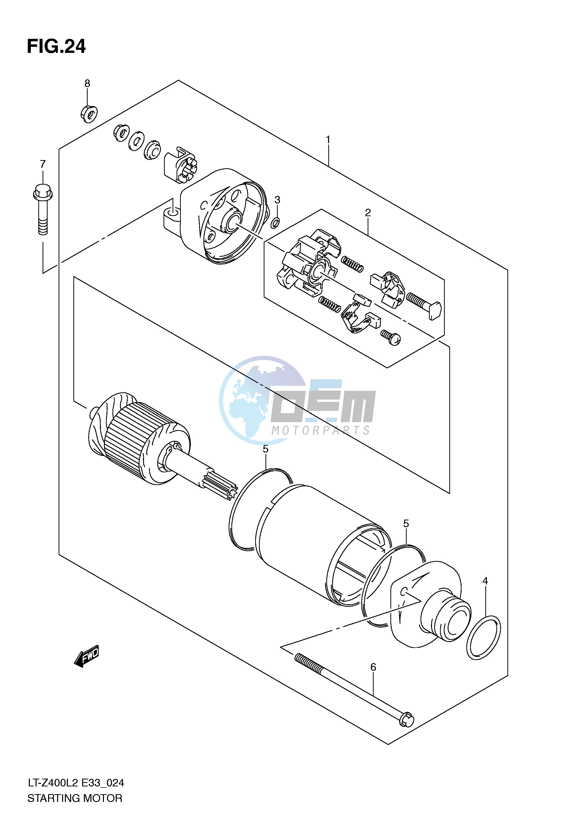 STARTING MOTOR