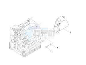 California 1400 Custom ABS 1380 WEG drawing Starter / Electric starter