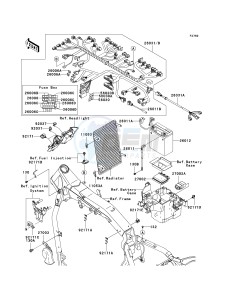 VN 2000 A [VULCAN 2000] (A1-A2) [VULCAN 2000] drawing CHASSIS ELECTRICAL EQUIPMENT-- A1- -