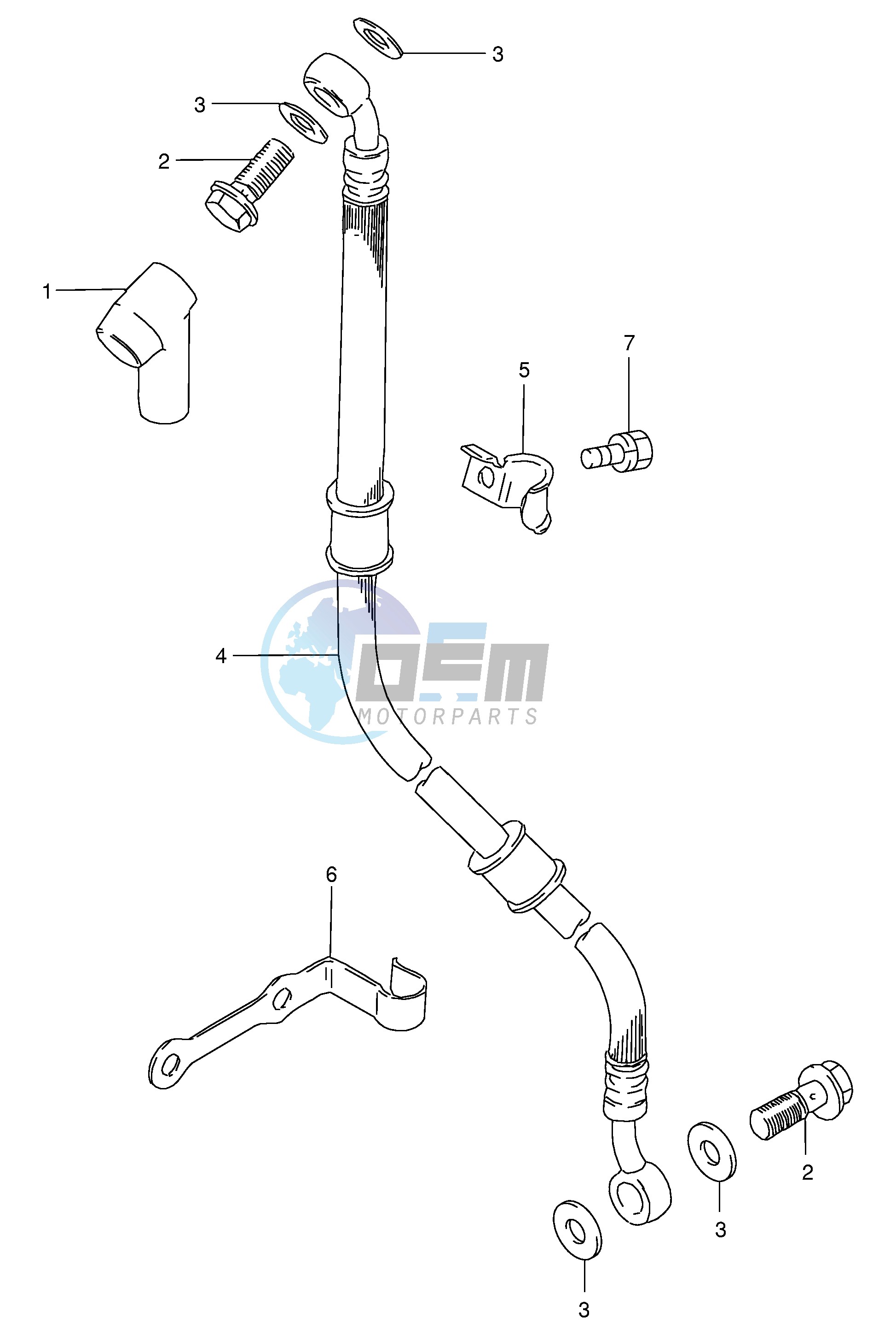 FRONT BRAKE HOSE