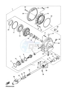 FJR1300D-AS FJR1300AS (B959) drawing DRIVE SHAFT