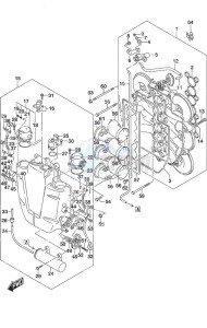 DF 250 drawing Throttle Body