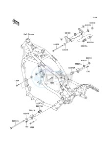 VN 1500 L [VULCAN 1500 NOMAD FI] (L5) [VULCAN 1500 NOMAD FI] drawing ENGINE MOUNT