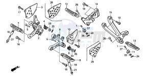 VTR1000SP VTR1000SP-2 drawing STEP