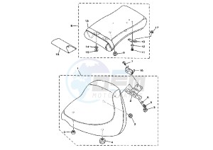 XVS DRAG STAR 1100 drawing SEAT