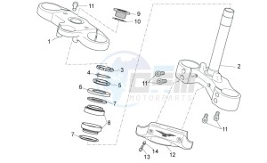 Stelvio 1200 - NTX - ABS 1200 drawing Steering