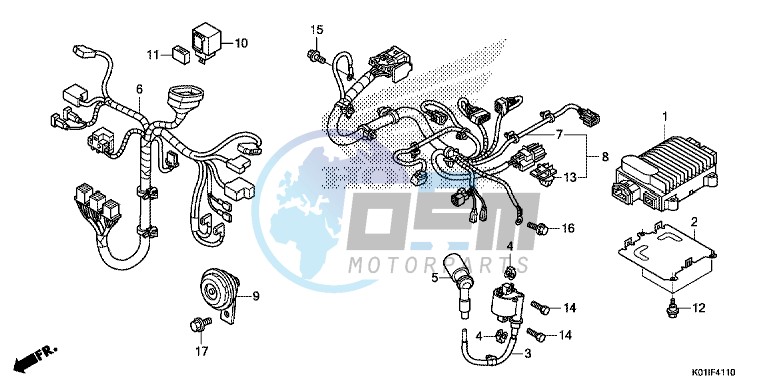 SUB HARNESS/IGNITION COIL