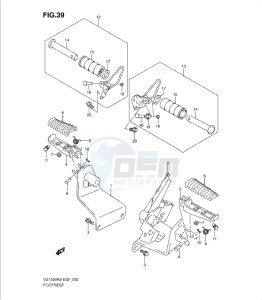 VZ1500L0 drawing FOOTREST