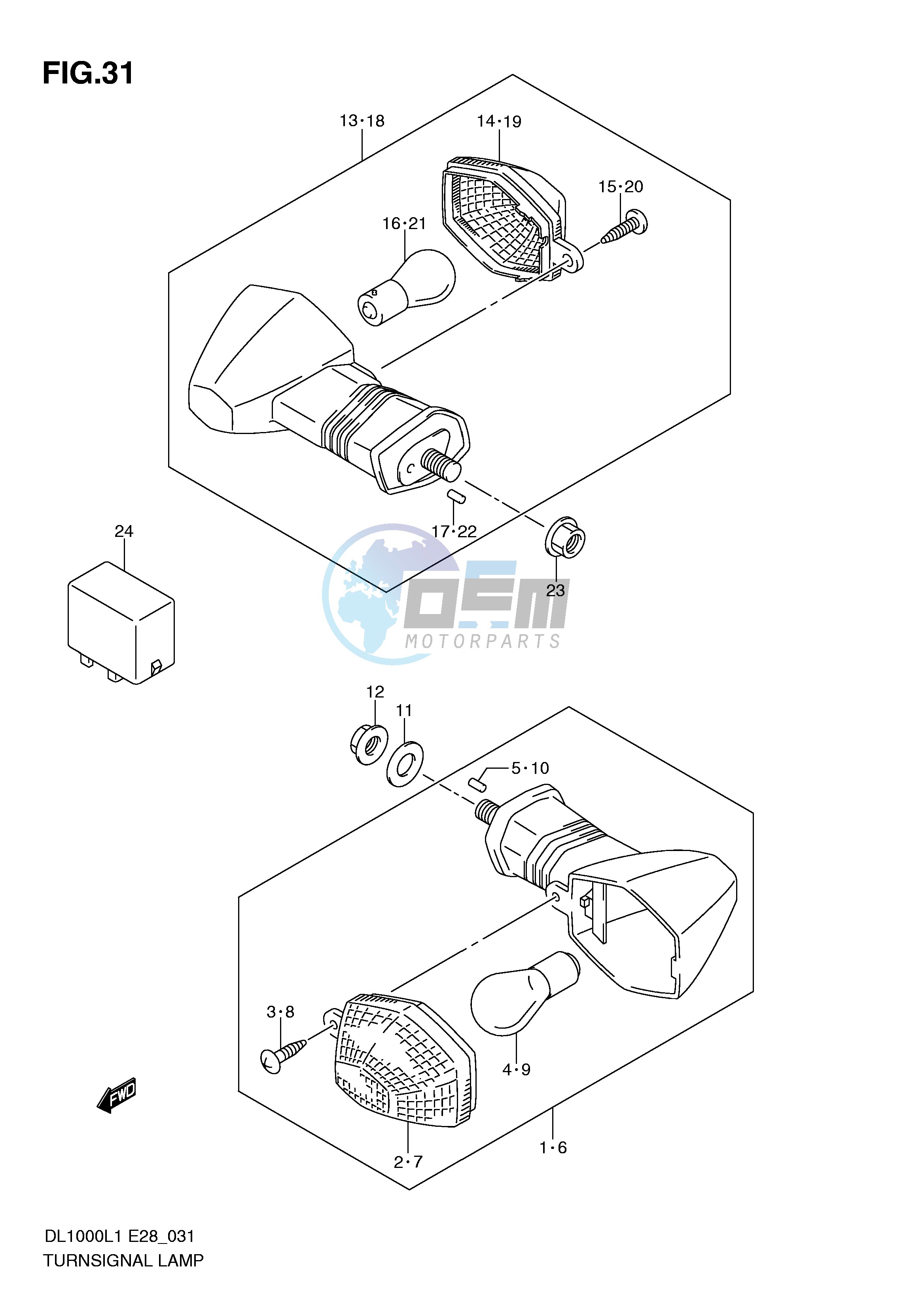 TURNSIGNAL LAMP