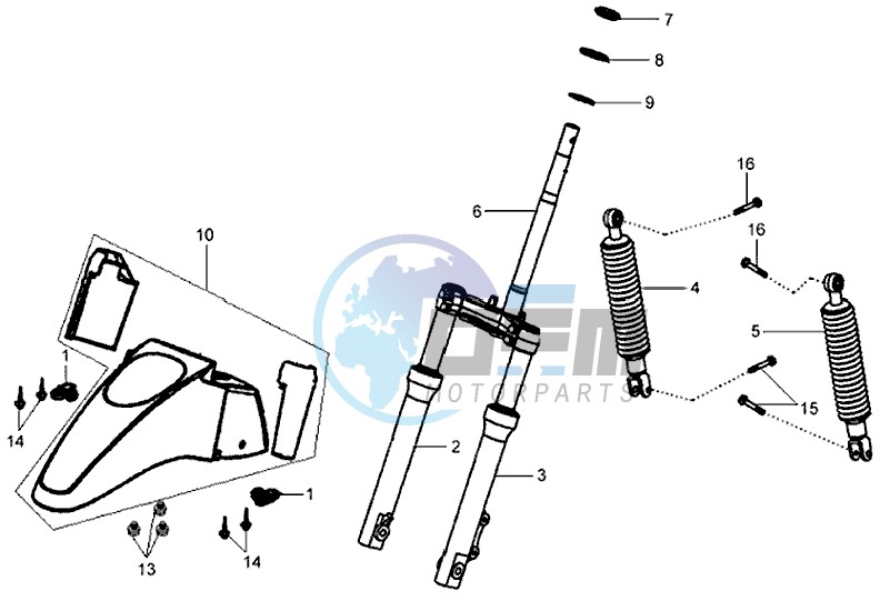 FRONT FORK / REAR SUSPENSION