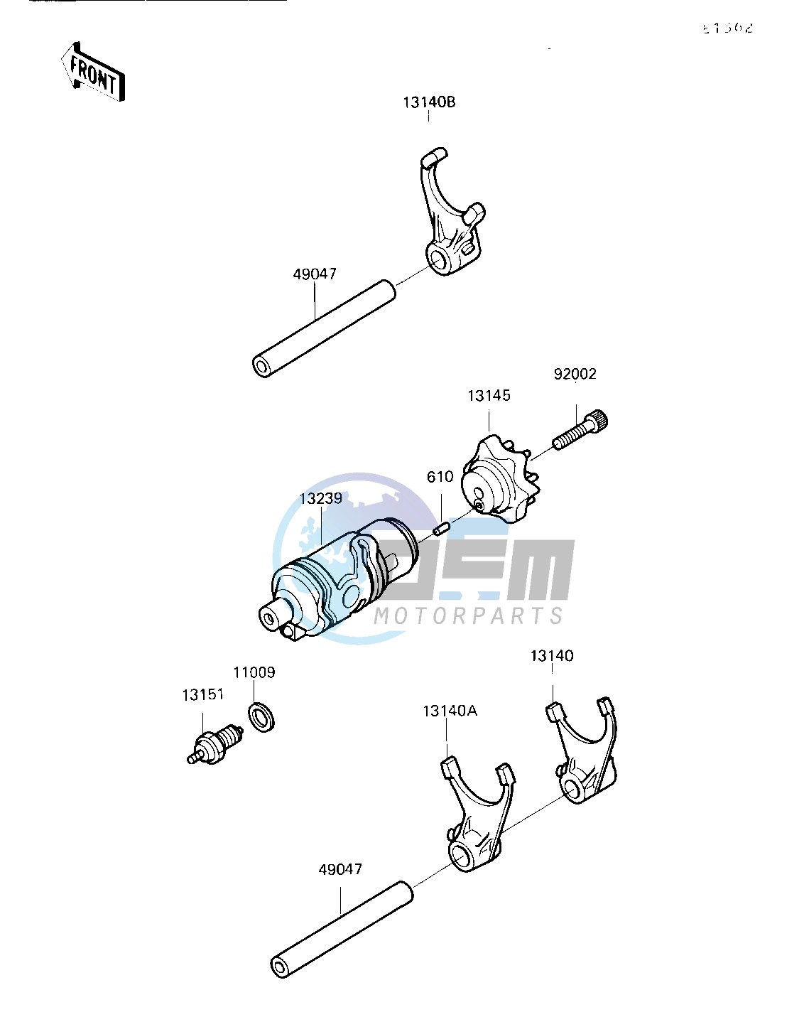 CHANGE DRUM_SHIFT FORK