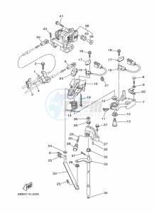 F225BETX drawing THROTTLE-CONTROL