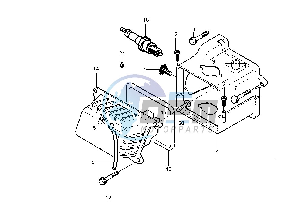 Cylinder head cover