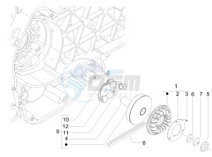 LX 150 4T ie Touring drawing Driving pulley