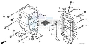 TRX500FAA Europe Direct - (ED) drawing OIL TANK