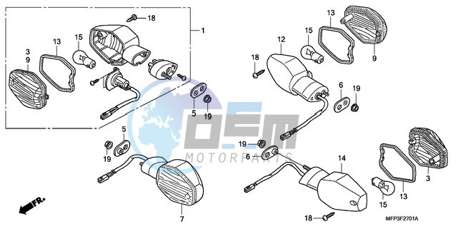 WINKER (CB1300S/CB1300SA)