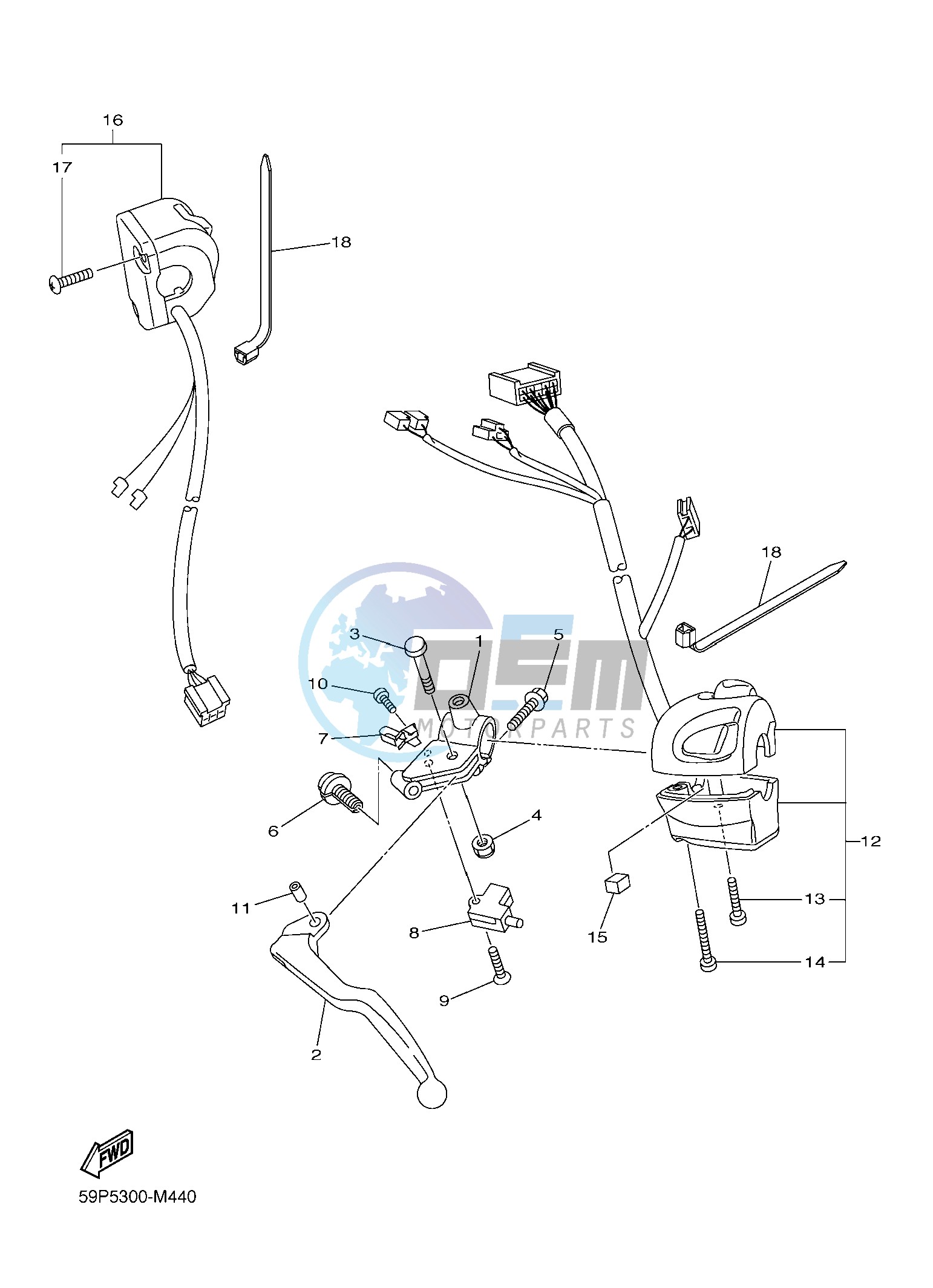 HANDLE SWITCH & LEVER