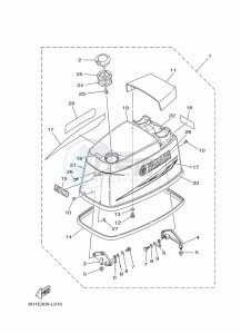 90AETOL drawing TOP-COWLING