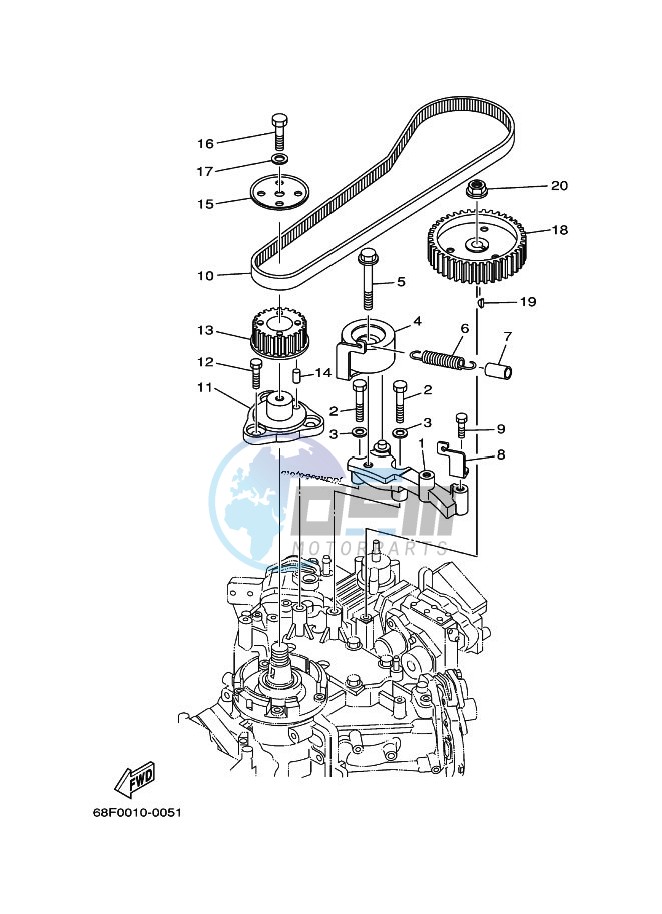 FUEL-PUMP-DRIVE-GEAR