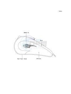 VN 800 A [VULCAN 800] (A6-A9) [VULCAN 800] drawing DECALS-- VN800-A7- -