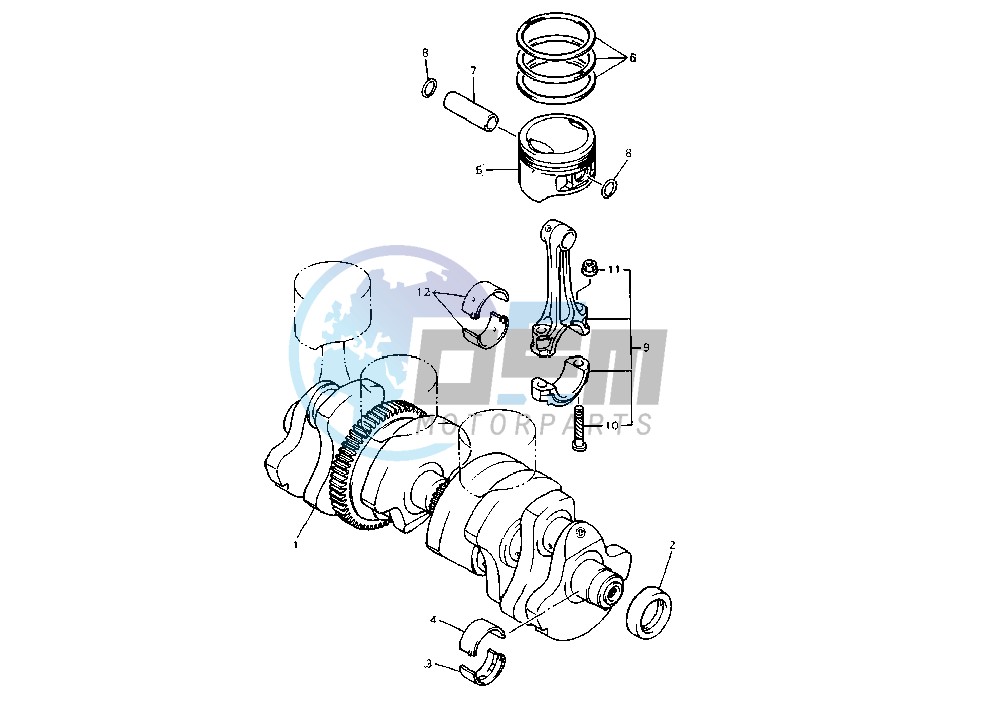 CRANKSHAFT PISTON