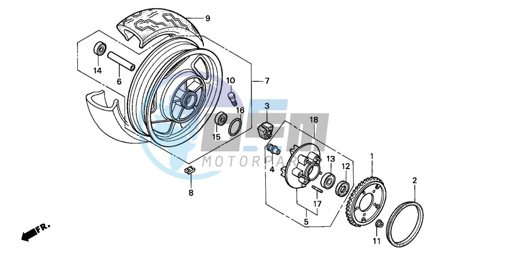 REAR WHEEL