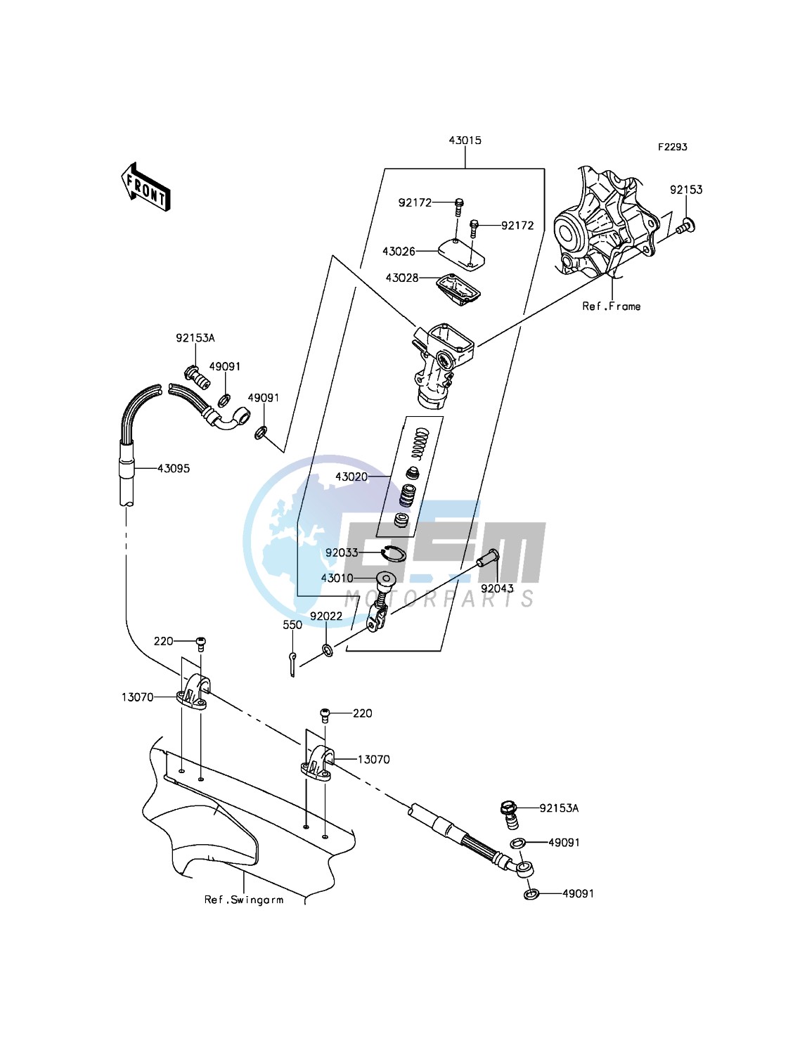 Rear Master Cylinder