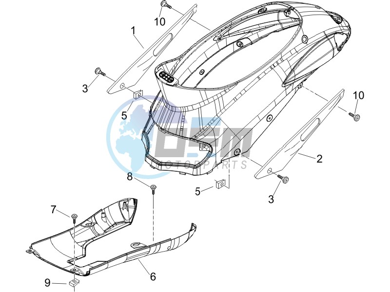 Side cover - Spoiler