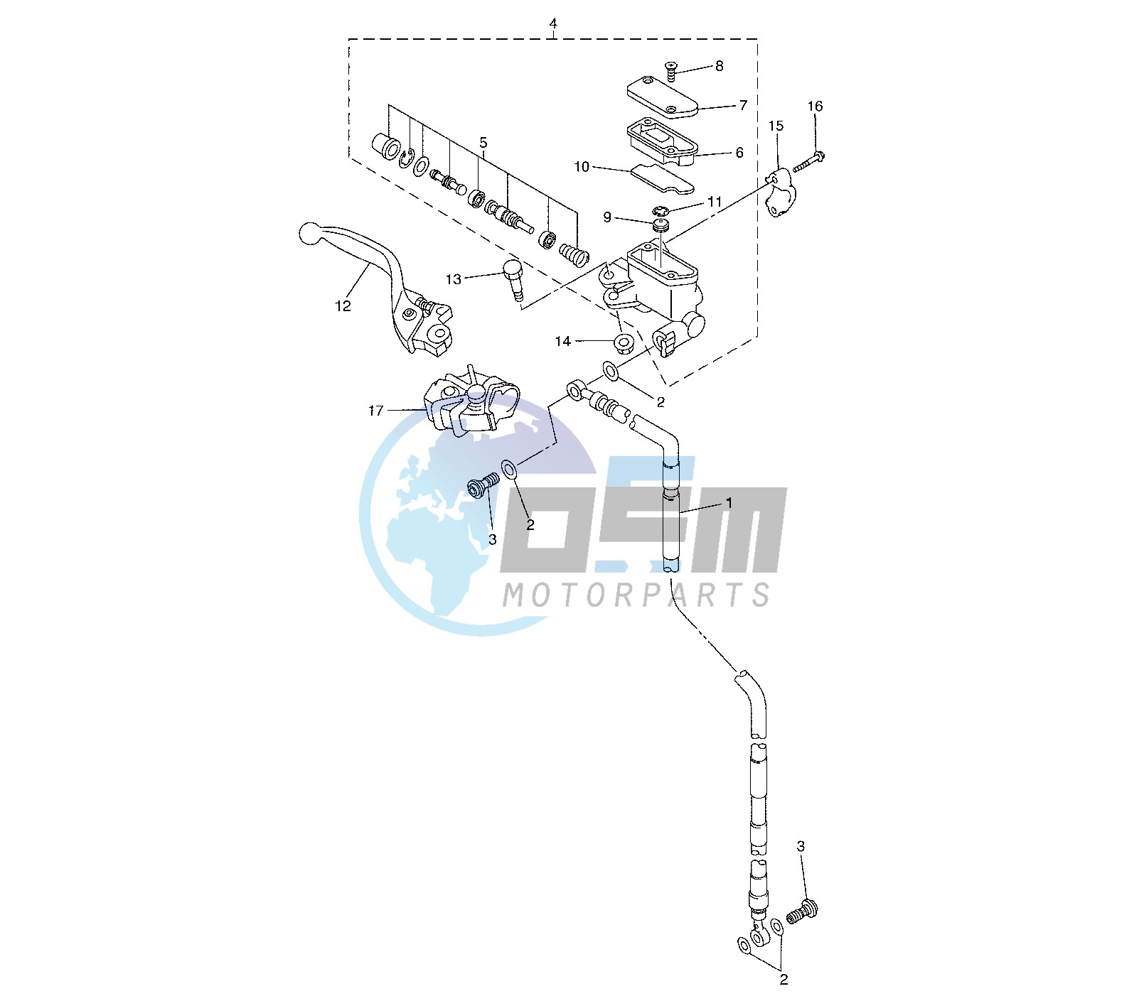 FRONT MASTER CYLINDER