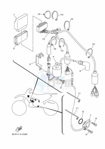 YZ250 (BCRD) drawing ELECTRICAL 1