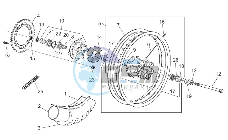 Rear Wheel