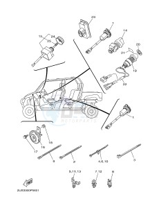 YXC700E YXC700PF VIKING VI (2US3) drawing ELECTRICAL 2