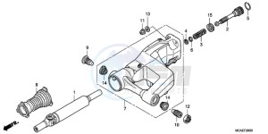 GL18009 Australia - (U) drawing SWINGARM