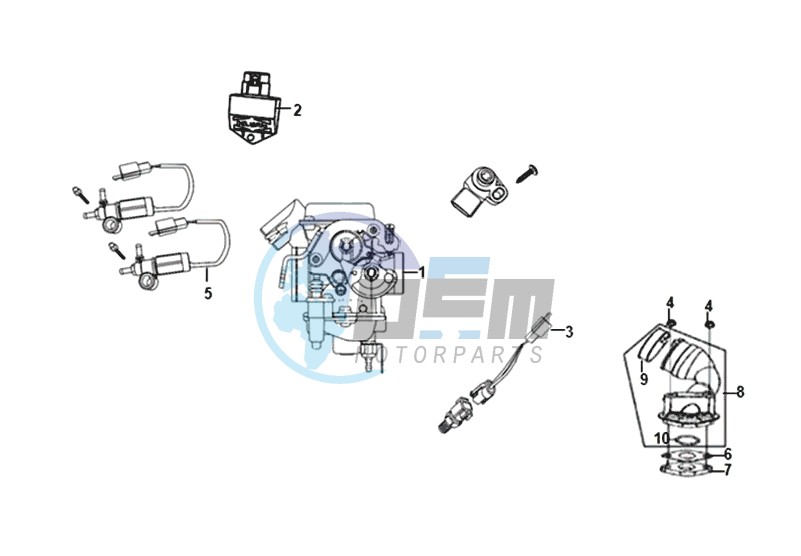 CARBURETOR / ECU UNIT