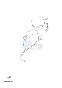 YN50 NEO'S (2APB) drawing OIL TANK