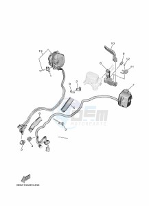 CZD300-A XMAX 300 (BBA2) drawing INTAKE