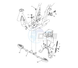 EC-03 drawing STAND AND FOOTREST