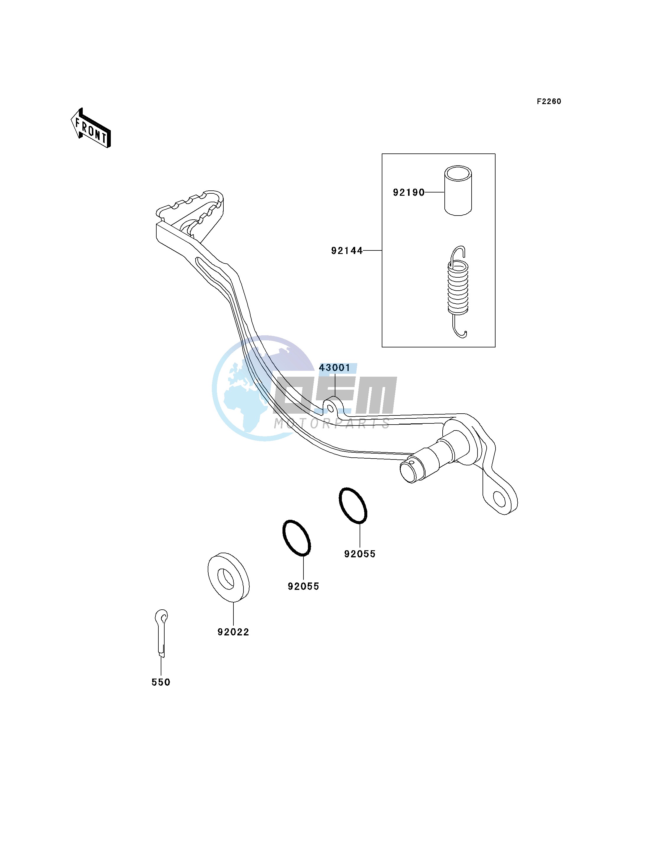 BRAKE PEDAL