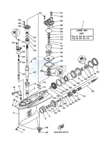 Z200P drawing LOWER-CASING-x-DRIVE-1